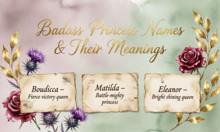 100 Badass Princess Names For Baby Girls With Meanings & British Roots (2026)