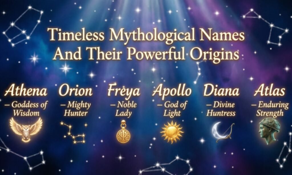 50+ Timeless Mythological Names And Their Powerful Origins