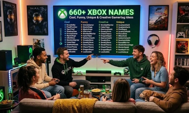 660+ Xbox Names_ Cool, Funny, Unique & Creative Gamertag Ideas