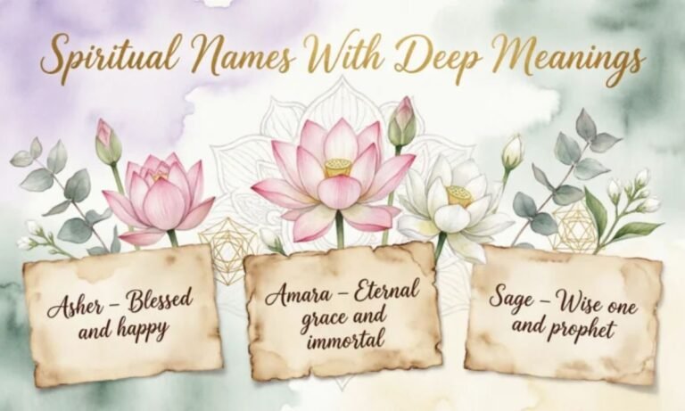 70+ Spiritual Names With Deep Meanings For Boys, Girls, And Unisex Use
