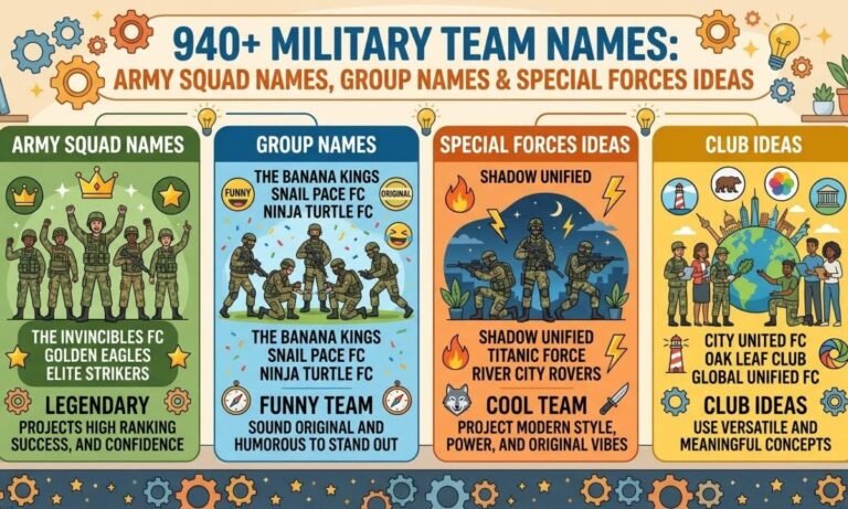 940+ Military Team Names_ Army Squad Names, Group Names & Special Forces Ideas