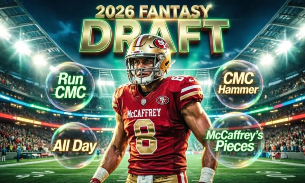 Best Christian McCaffrey Fantasy Team Names For 2026