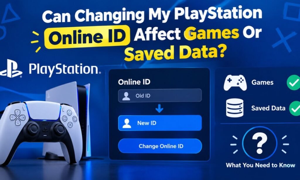 Can Changing My PlayStation Online ID Affect Games Or Saved Data_