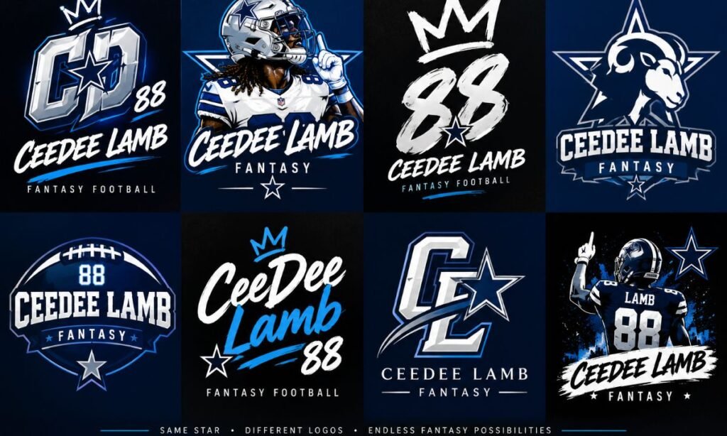 CeeDee Lamb Fantasy Logo Ideas