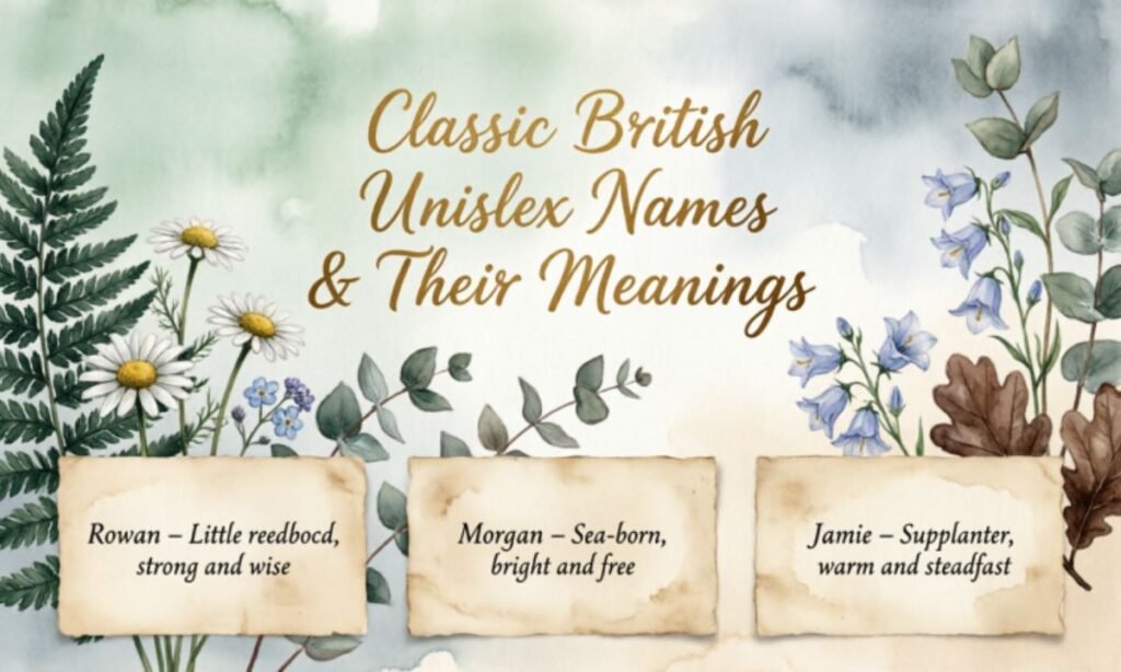 Classic British Unisex Names And Their Meanings