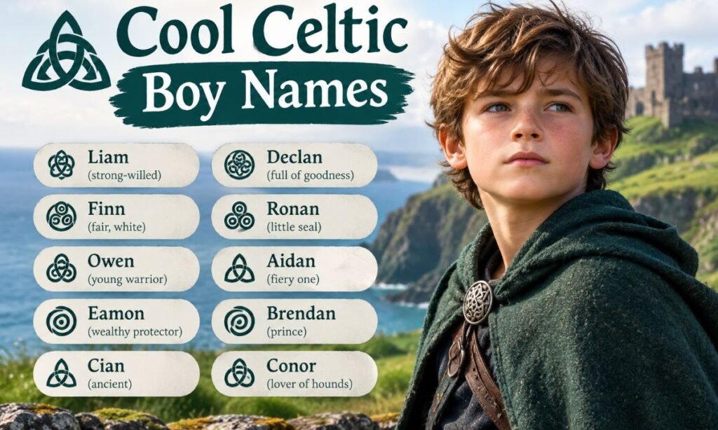 Cool Celtic Boy Names