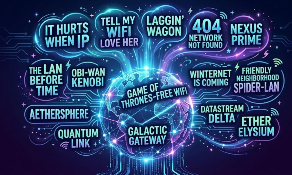 Cool WiFi Names Ideas