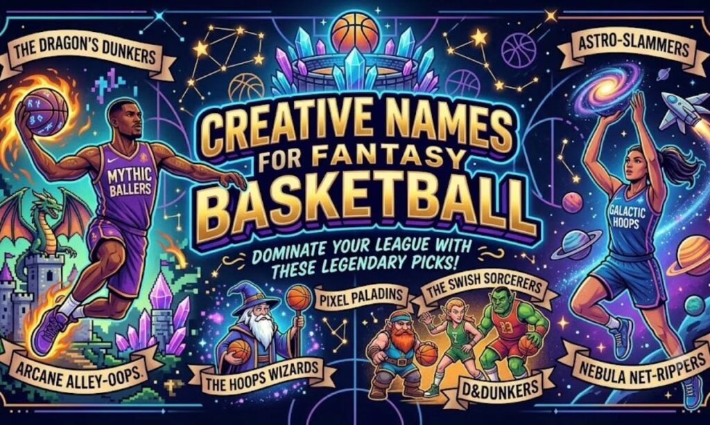 Creative Names For Fantasy Basketball