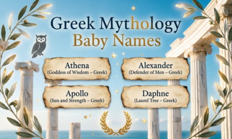 Greek Mythology Baby Names_ 100+ Names For Girls, Boys And Unisex With Meanings
