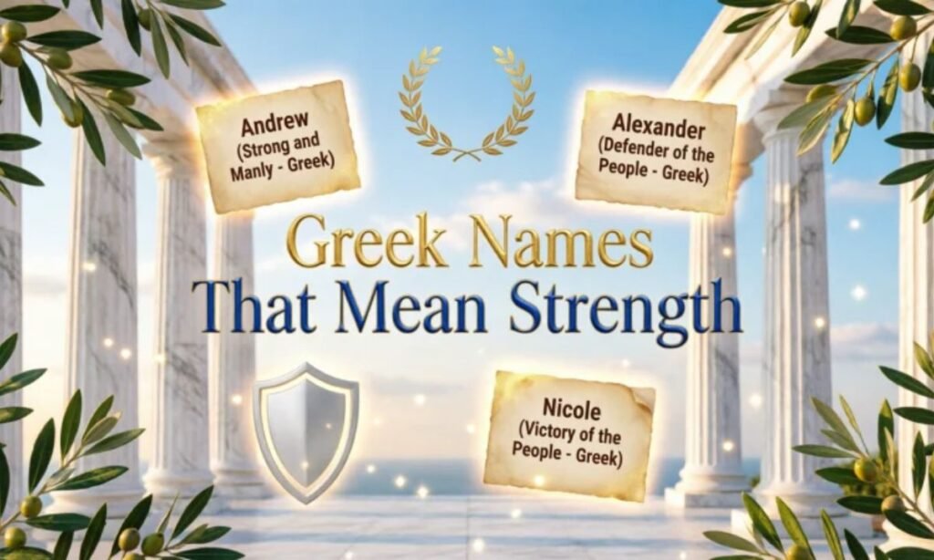 Greek Names That Mean Strength