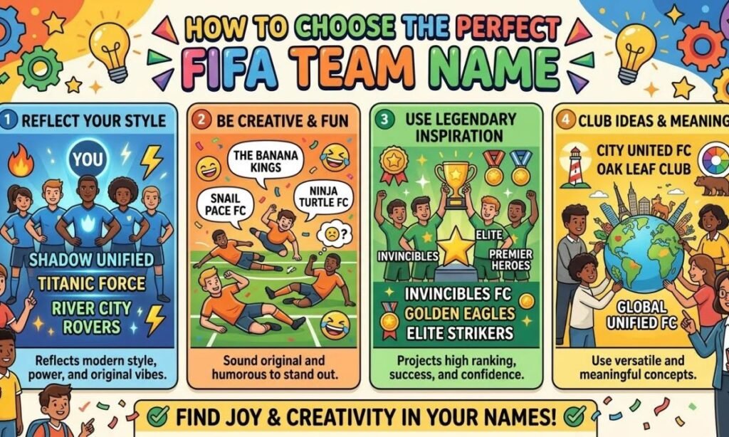 How To Choose The Perfect FIFA Team Name