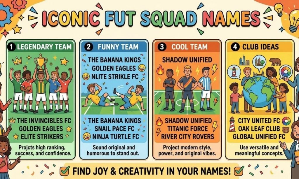 Iconic FUT Squad Names