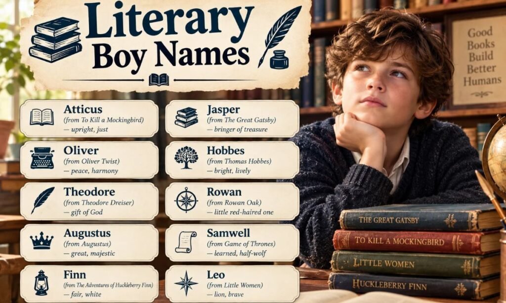 Literary Boy Names