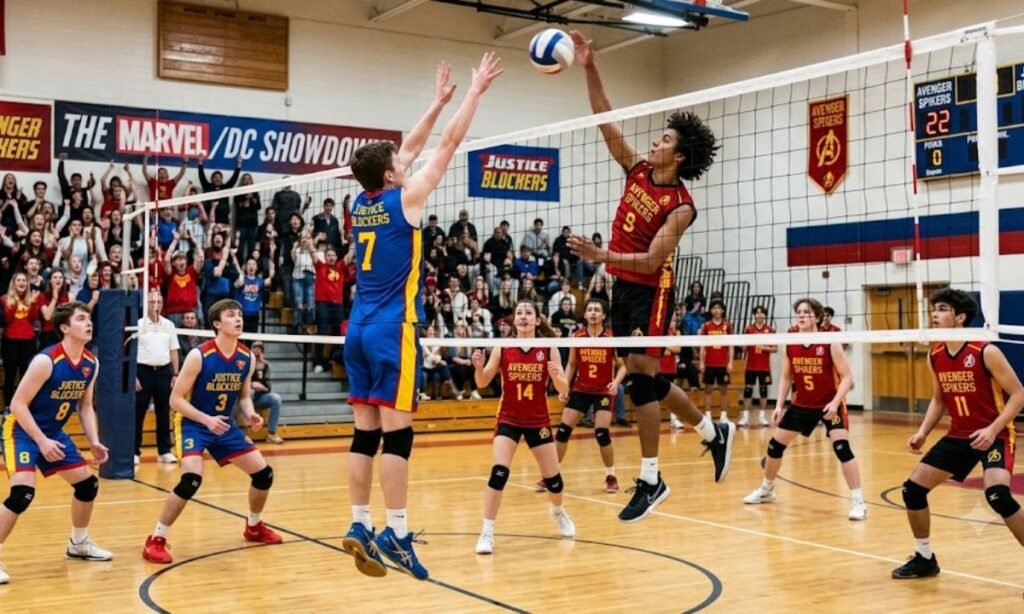 Marvel & DC-Inspired Volleyball Team Names