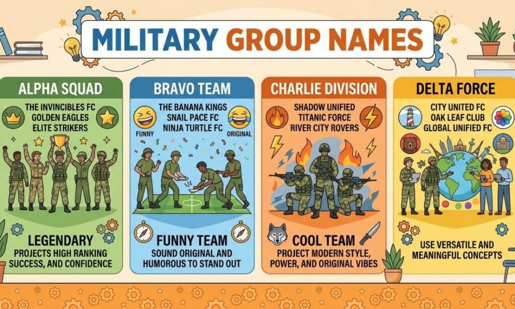 Military Group Names