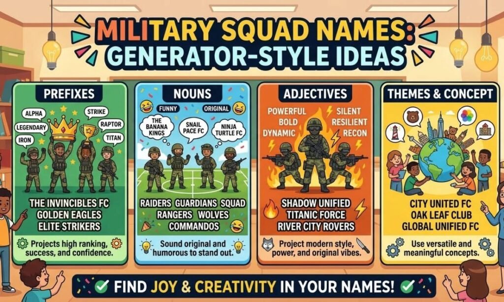 Military Squad Names_ Generator-Style Ideas
