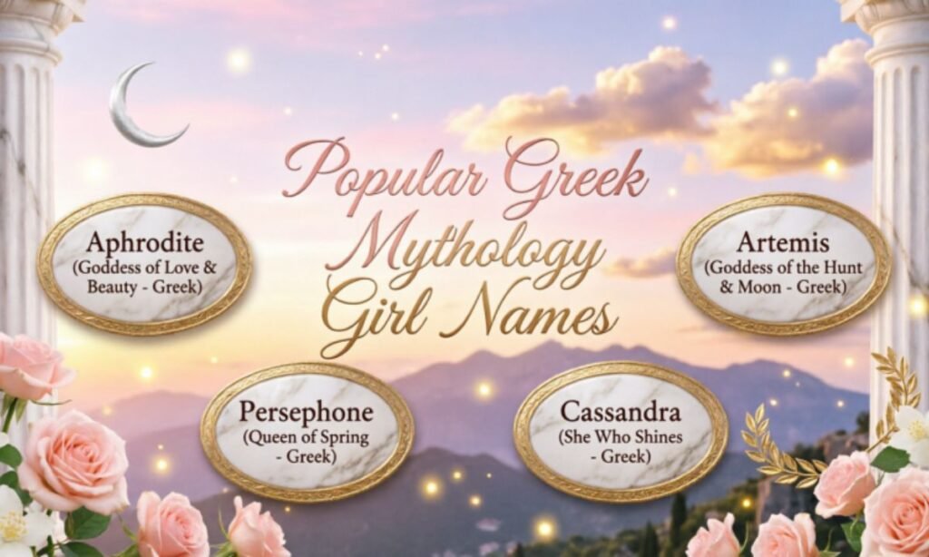 Popular Greek Mythology Girl Names