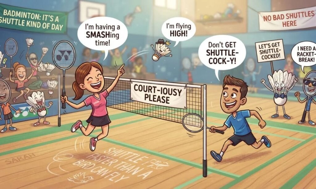 Racket & Shuttle Puns