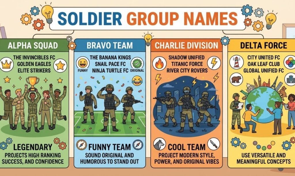 Soldier Group Names