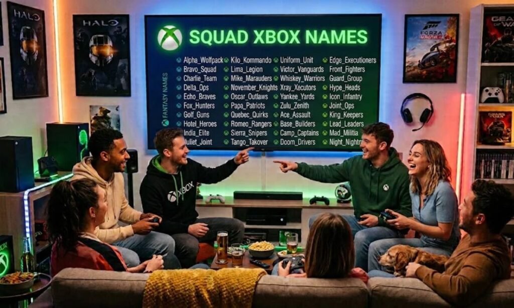 Squad Xbox Names