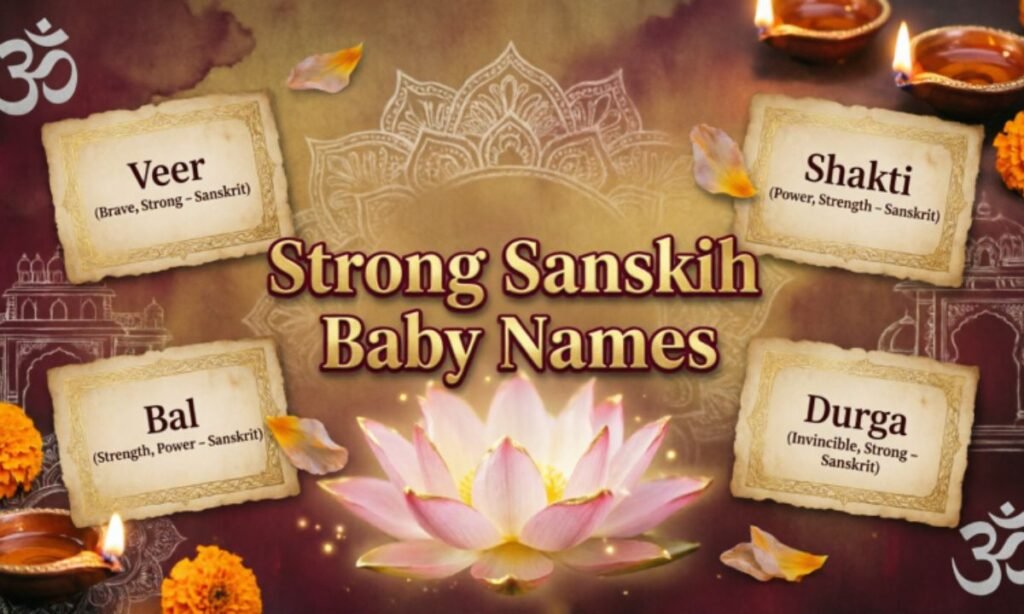 Strong Sanskrit Baby Names
