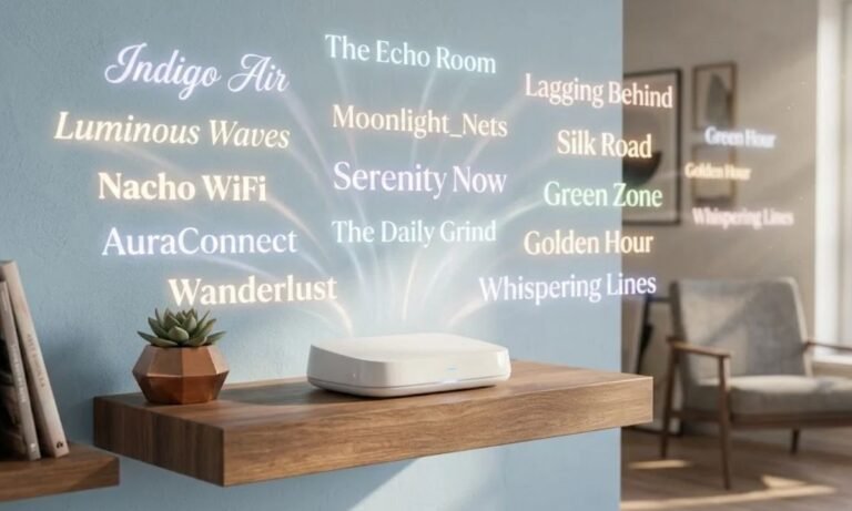 Stylish WiFi Names_ 200+ Unique & Aesthetic Router Ideas