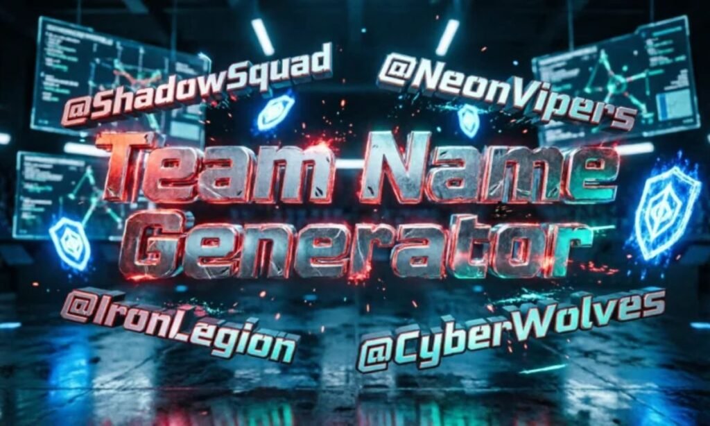 Team Name Generator