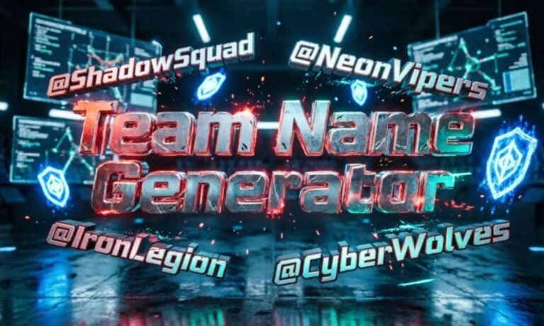 Team Name Generator