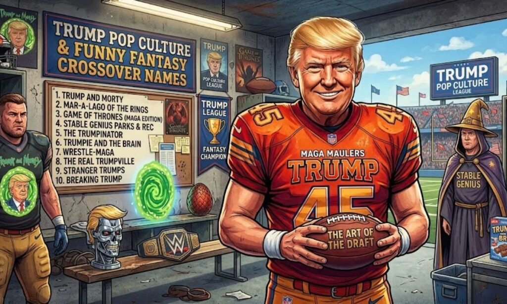 Trump Pop Culture & Funny Fantasy Crossover Names