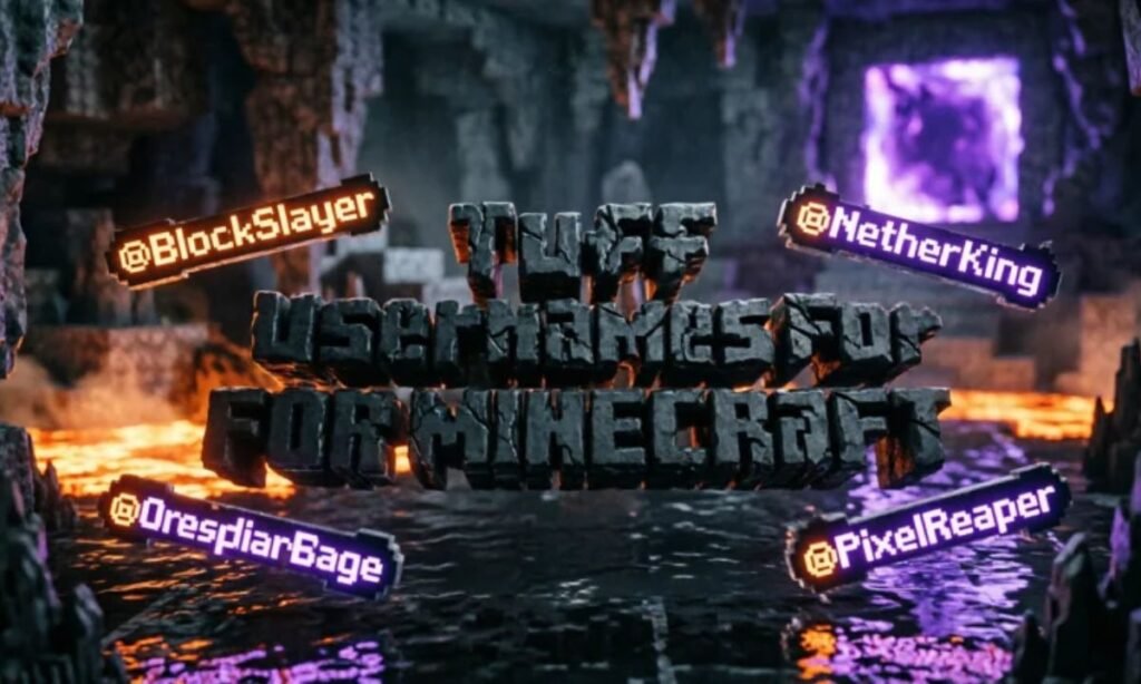 Tuff Usernames For Minecraft