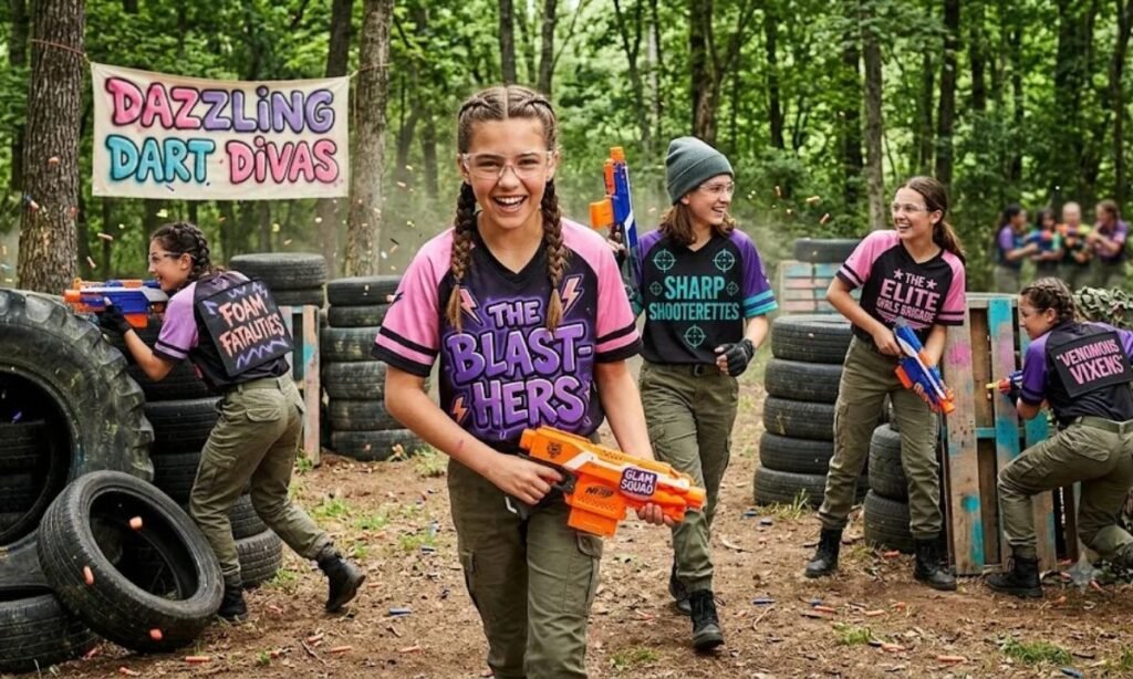 Unique Nerf War Team Names for Girls & More
