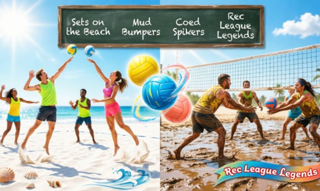 Volleyball Team Names For Sand, Mud, Coed And Rec League Play