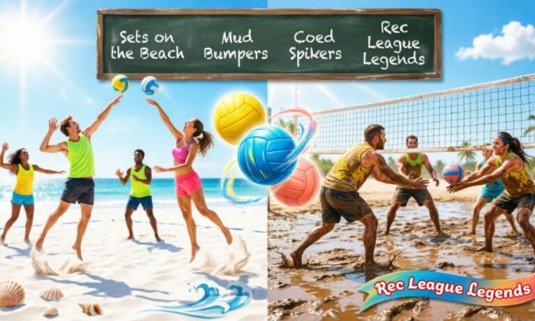 Volleyball Team Names For Sand, Mud, Coed And Rec League Play