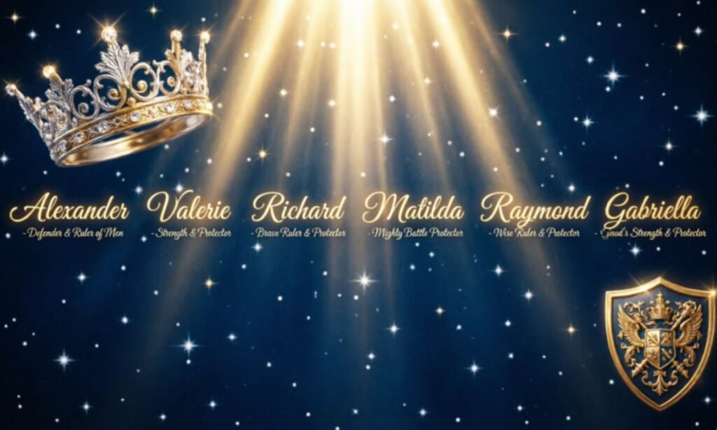 Which Baby Names Combine Leadership and Protection_