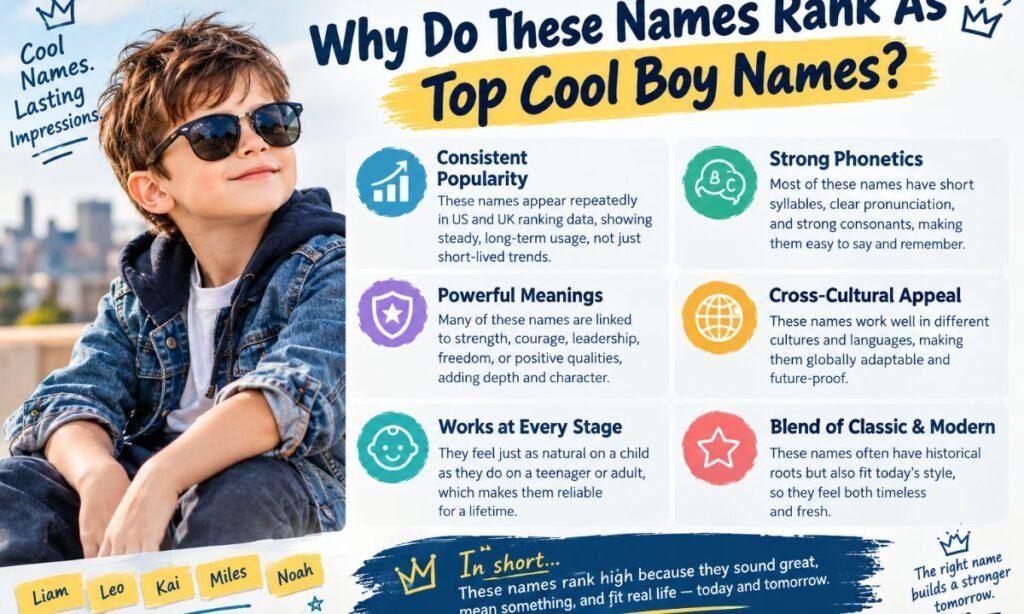 Why Do These Names Rank As Top Cool Boy Names_